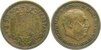 Spanien 2,50 Peseten Francisco Franco von Spanien (1939 - 1975) -