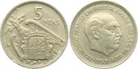 Spanien 5 Peseten Francisco Franco von Spanien (1939 - 1975) -