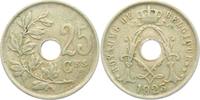 Belgien 25 Centimes Albert I. (1909 - 1934) von Belgien -