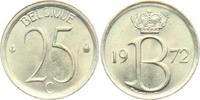 Belgien 25 Centimes Baldouin (1951 - 1993) von Belgien -