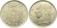 Belgien 5 Francs Baldouin (1951 - 1993) von Belgien -