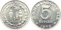 Indonesien 5 Rupiah Familie -