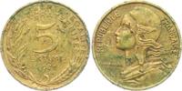 Frankreich 5 Centimes Kopf der Marianne -