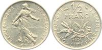 Frankreich 1/2 Franc Säerin vor aufgehender Sonne -
