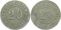 Strassebersbach 20 Pfennig Notgeld der Gemeinde Strassebersbach - 20 Pfennig -