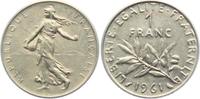 Frankreich 1 Franc Säerin vor aufgehender Sonne -