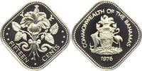 Bahamas 15 Cents Blumen - Natur - Flora -