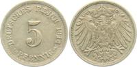 Kaiserreich 5 Pfennig 5 Pfennig - großer Adler -