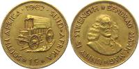 Südafrika 1 Cent Planwagen -