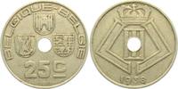 Belgien 25 Centimes 25 Centimes - Lochgeld -