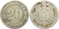 Kaiserreich 20 Pfennig 20 Pfennig - kleiner Adler -