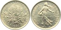 Frankreich 5 Francs Säerin vor aufgehender Sonne -