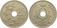 Belgien 25 Centimes 25 Centimes - Lochgeld -