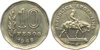 Argentinien 10 Pesos Reiter zu Pferd -