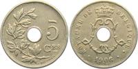 Belgien 5 Centimes - franz. Leopold II. (1865 - 1909) -