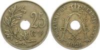 Belgien 25 Centimes - franz. Albert I. (1909 - 1934) -