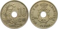 Belgien 10 Centimes - franz. Leopold II. (1865 - 1909) -