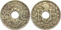 Frankreich 25 Centimes 25 Centimos - Lochgeld -