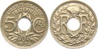 Frankreich 5 Centimes 5 Centimes - Lochgeld -