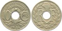 Frankreich 10 Centimes 10 Centimes - Lochgeld -