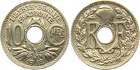 Frankreich 10 Centimes 10 Centimes - Lochgeld -