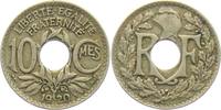 Frankreich 10 Centimes 10 Centimes - Lochgeld -