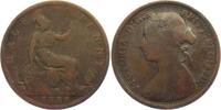Großbritannien 1/2 Penny Victoria (1837 - 1901) - sitzende Britannia -