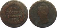 Frankreich 1 Decime 1. Republik Frankreich (1792 - 1804) -