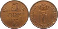 Norwegen 5 Öre Haakon VII. (1905 - 1957) -