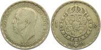 Schweden 1 Krone Gustaf V. von Schweden (1907 - 1950) -