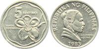 Philippinen 5 Sentimos Orchidee - Blume -