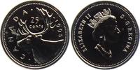 Kanada 25 Cents Elch - Tiere -