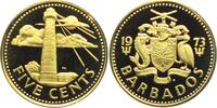 Barbados 5 Cents Leuchtturm -
