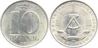 DDR 10 Pfennig Hammer und Zirkel -