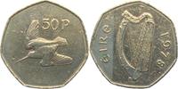 Irland 50 Pence Vogel - Waldschnepfe -