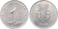 1 Pfennig 1949 E DDR Zahnrad und Ähre st