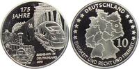Deutschland - BRD Medaille 175 Jahre Eisenbahn in Deutschland -