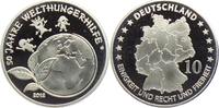 Deutschland - BRD Medaille 50 Jahre Welthungerhilfe -