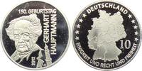 Deutschland - BRD Medaille 150 Geburtstag von Gerhard Hauptmann - Schriftsteller -
