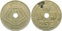 Belgien 25 Centimes 25 Centimes - Lochgeld -