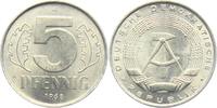 DDR 5 Pfennig Hammer und Zirkel -