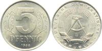 DDR 5 Pfennig Hammer und Zirkel -