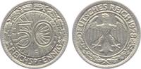 Weimarer Republik 50 Reichspfennig 50 Reichspfennig - Reichsadler -