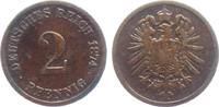Kaiserreich 2 Pfennig 2 Pfennig - kleiner Adler -