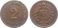 Kaiserreich 2 Pfennig 2 Pfennig - kleiner Adler -