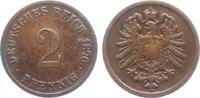 Kaiserreich 2 Pfennig 2 Pfennig - kleiner Adler -