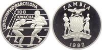 Sambia 100 Kwacha Olympische Spiele 1992 in Barcelona - Boxen -