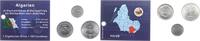 Algerien 1,5 und 10 Centimes = 16 Centimes 1, 5 und 10 Centimes im Blister - gelocht -