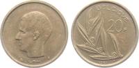 Belgien 20 Centimes Zweig - franz. -