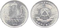 DDR 1 Pfennig Hammer und Zirkel -